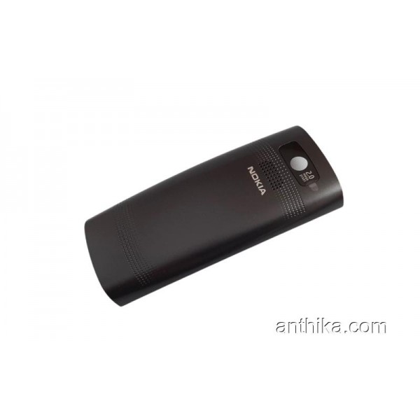 Nokia X2-02 Kapak Original Battery Cover Black New
