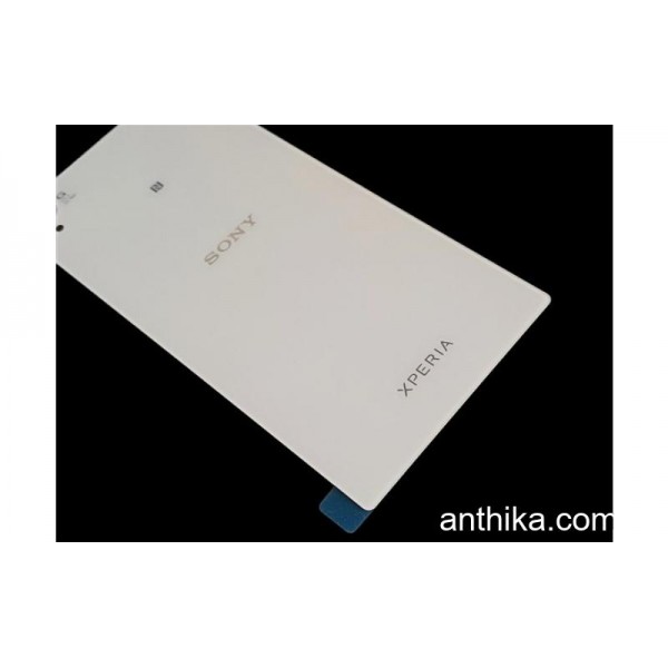 Sony Xperia Z1 Kapak Xperia Z1 Arka Kapak Beyaz