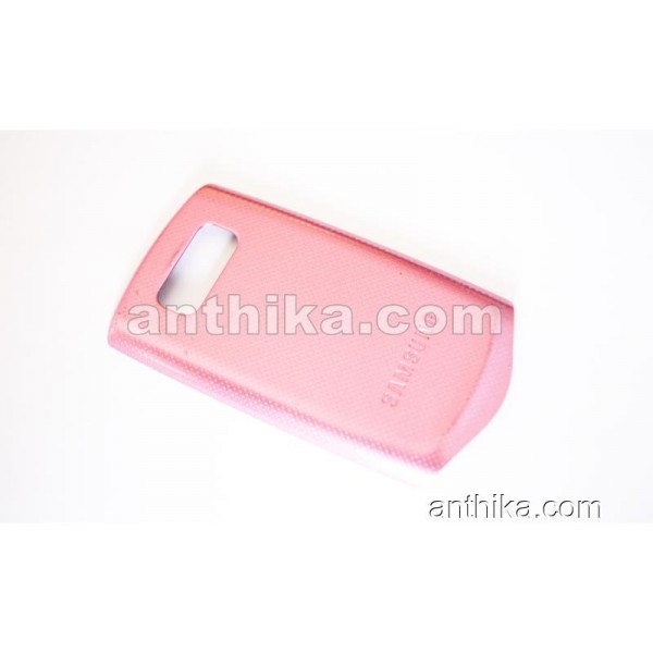 Samsung S3100 Kapak Original Batter Cover Pink Use...