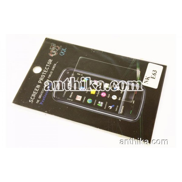 Nokia E63 Ekran Koruyucu Screen Guard