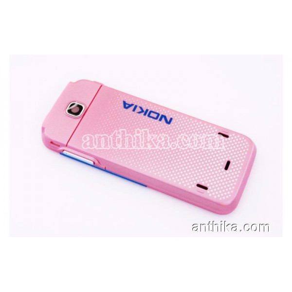 Nokia 5310 XpressMusic Kapak Lens Tuş Cover Glass Pink New