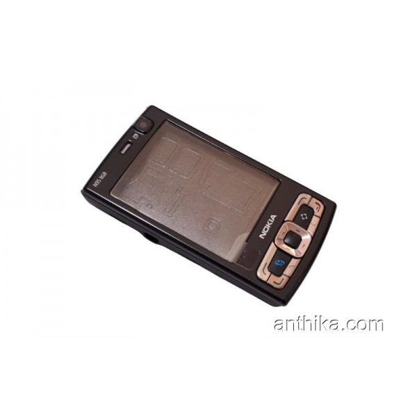 Nokia N95 8GB Kapak Tuş Full Set Siyah N95 8GB Bo...