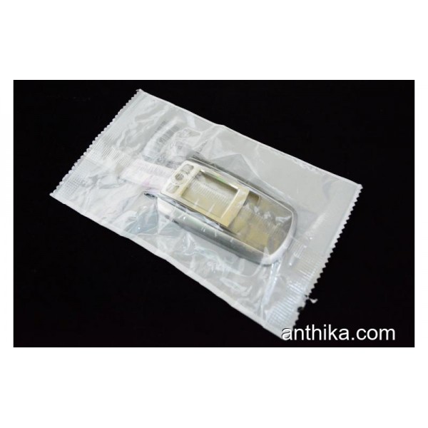 Samsung E720 Kapak Original Front Cover Silver New...