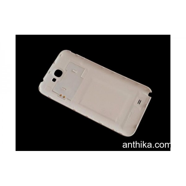 Samsung Galaxy Note 2 Arka Kapak - Nfc Pil Batarya Kapağı N7100 Beyaz