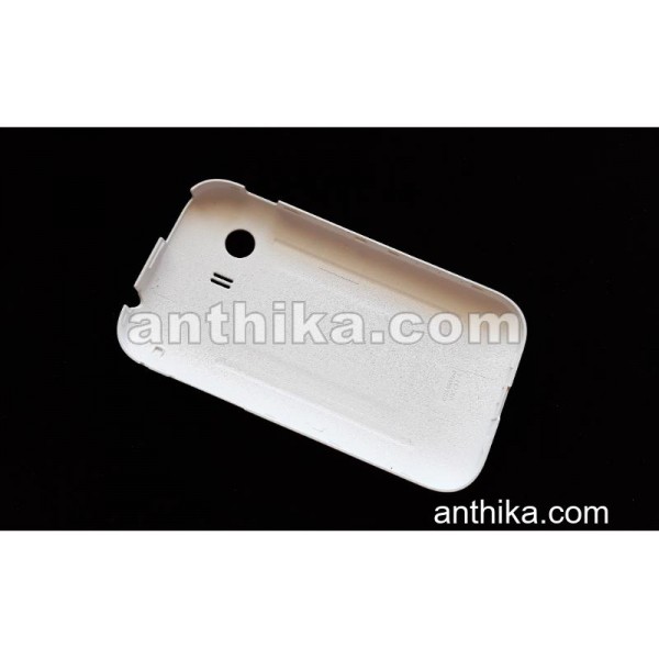 Samsung Galaxy Y S5360 Kapak Original Battery Cover White Used