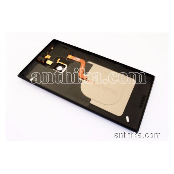 Nokia Lumia 1520 Kapak NFC Anten Original Battery Cover Black 00810N1