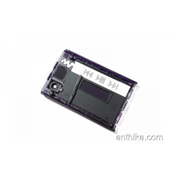 Sony Ericsson w380 w380i Kapak Original Front Cover Purple Used