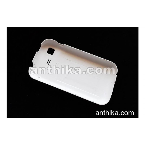 Samsung C3222 Kapak Original Battery Cover White Used
