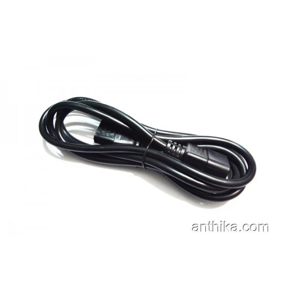 Bilgisayar Monitör Power Kablo Güç Kablosu Ara Uzatma