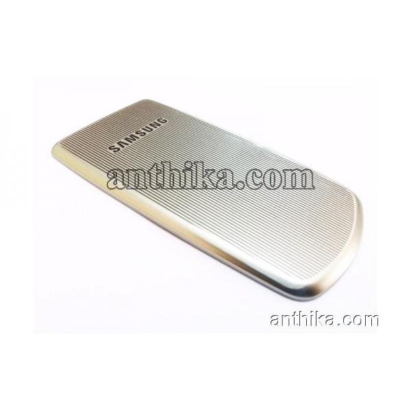 Samsung B320 Kapak Original Battery Cover Silver N...