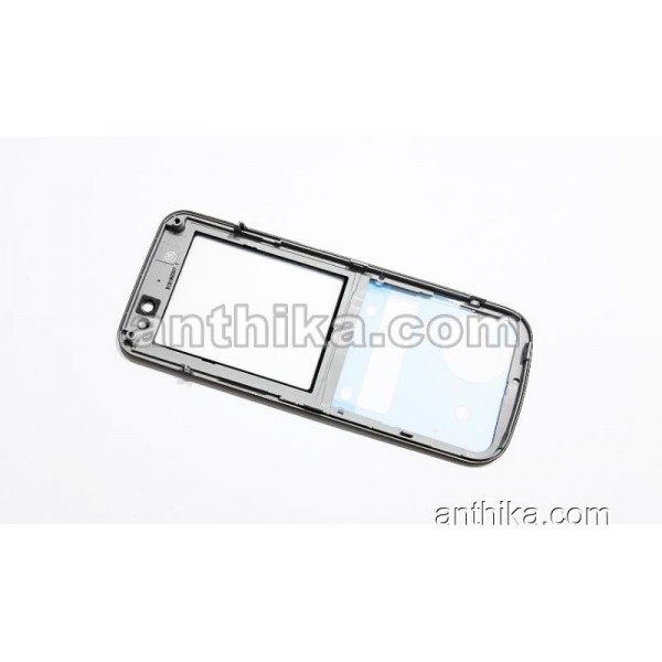 Nokia 6730 Kapak Original Front Cover Black New