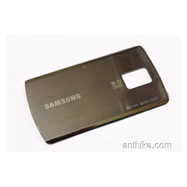 Samsung i7110 Kapak Orjinal Battery Cover Dark Gra...