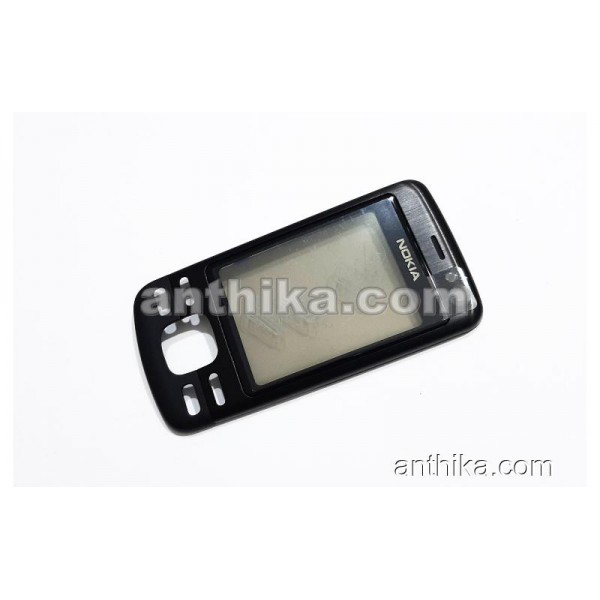 Nokia 6600i Slide Kapak Original Front Cover Black...