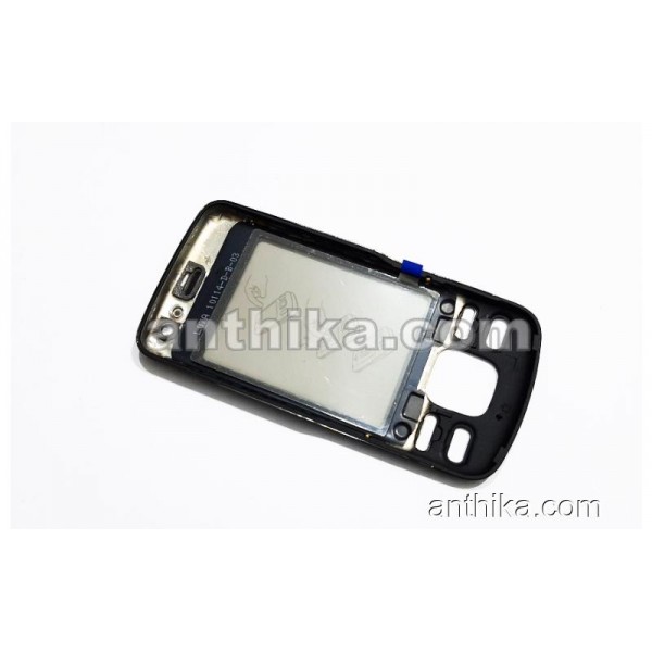 Nokia 6600i Slide Kapak Original Front Cover Black New