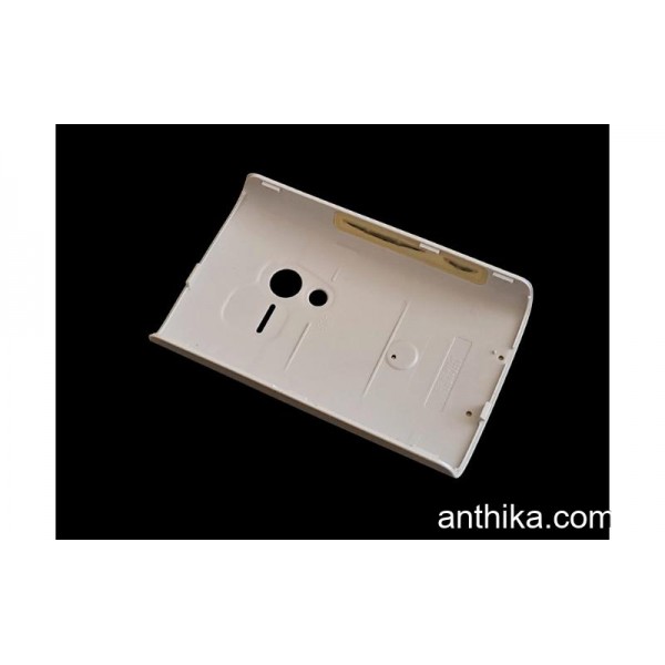 Sony Ericsson Xperia X10 Mini Kapak Original Battery Cover White New