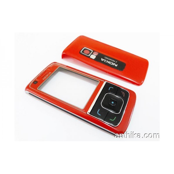 Nokia 6288 Kapak Tuş Orjinal Kalitesinde Xpress On Cover Red