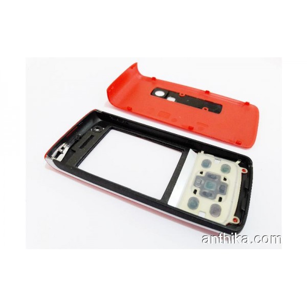 Nokia 6288 Kapak Tuş Orjinal Kalitesinde Xpress On Cover Red