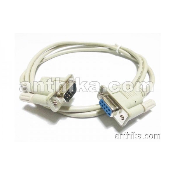9 Pin Male To Female Modem Cable 25 Pin Dişi-Erke...
