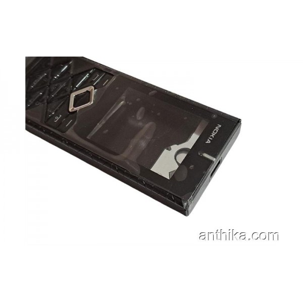 Nokia 7900 Kapak Kasa High Quality Full Body Cover Black New