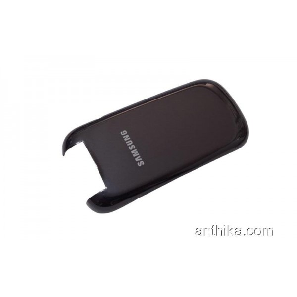 Samsung E1272 Kapak Original Front Cover Black New