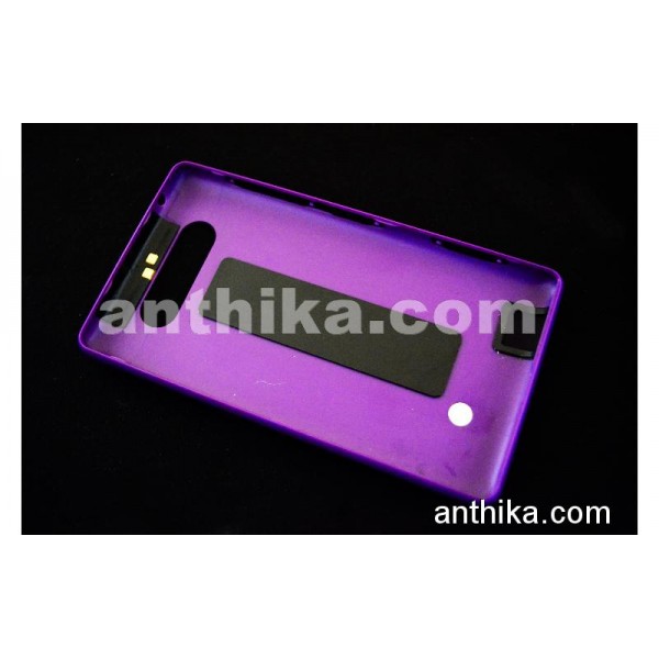 Nokia Lumia 820 Kapak Anten Original Battery Cover Antenna Purple New