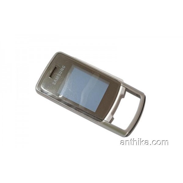 Samsung M620 Kapak Original Front Cover Grey New