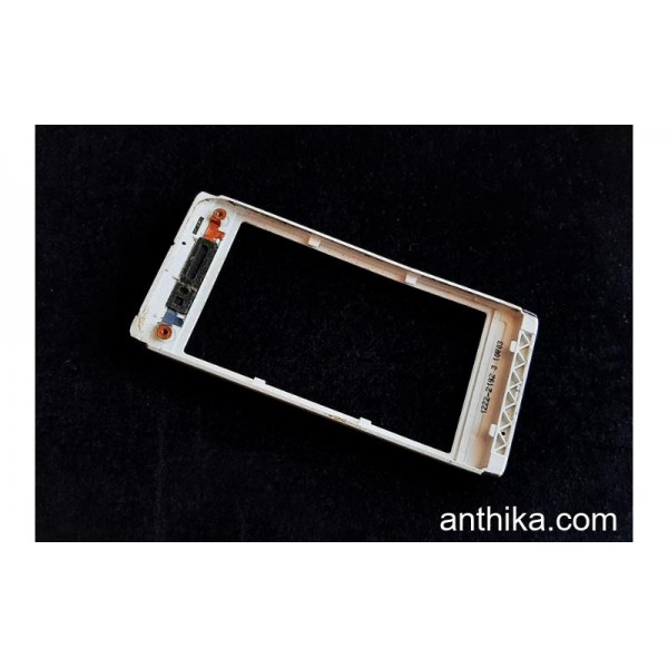 Sony Ericsson Aino U10 Kapak Original Front Cover White Used