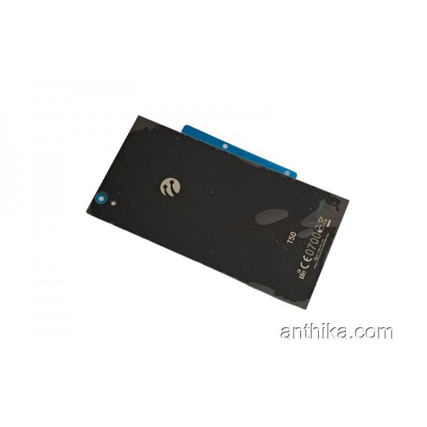 Turkcell T50 Kapak Arka Batarya Pil Kapağı Siyah