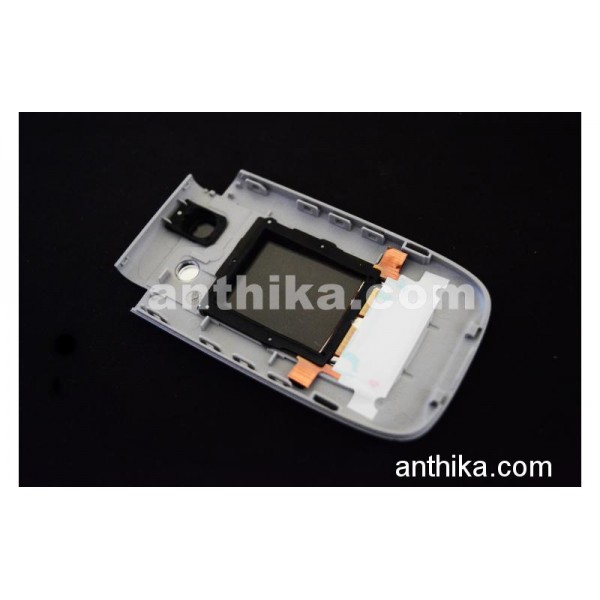 Nokia 6131 Kapak Original Front Cover Silver Red New 0268878