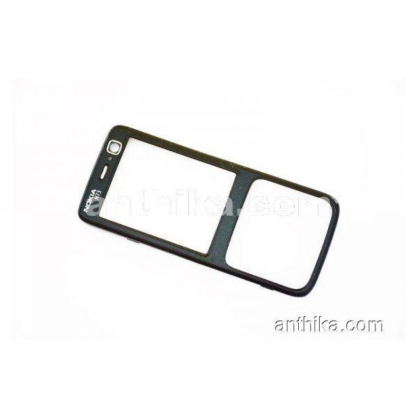 Nokia N73 Kapak Original Front Cover Black Used