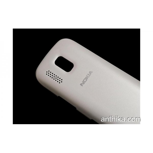 Nokia Asha 202 Asha 203 Kapak Original Battery Cover White New