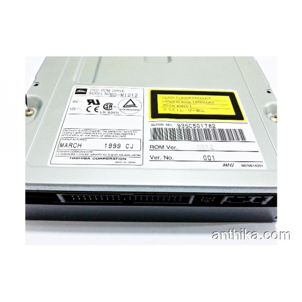 TOSHIBA DVD ROM DRIVE SD-M1212 SIFIR AYARINDA