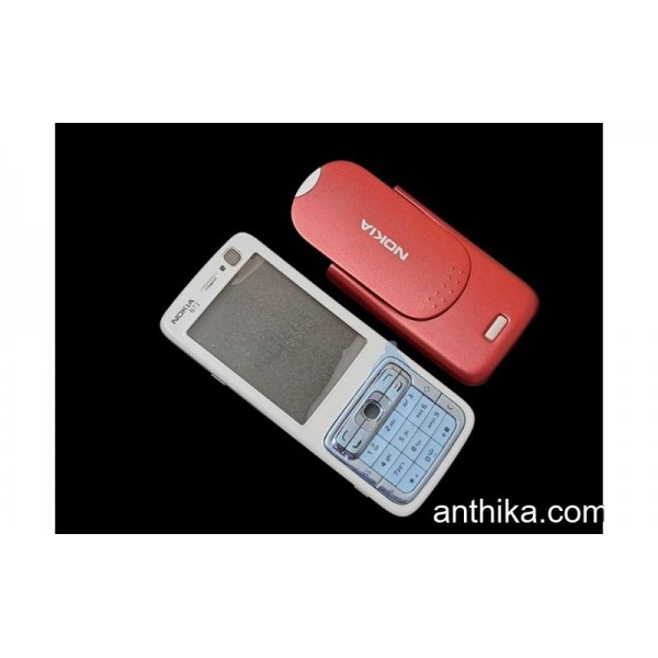 Nokia N73 Kapak Tuş Hig Quality Xpress on Cover Keypad White New