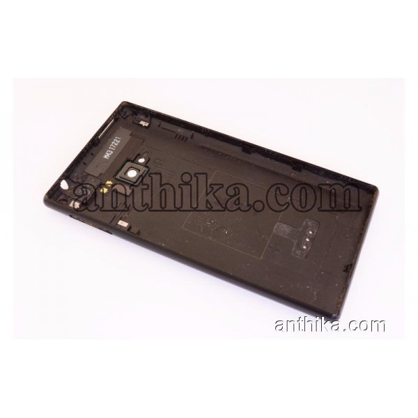 Nokia Lumia 720 Kapak Original Battery Cover Black Used 02504M2