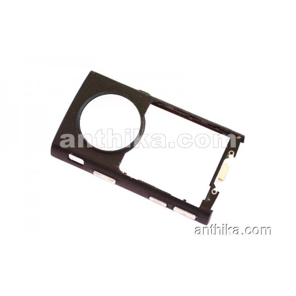 Nokia N95 Kapak Original Middle Cover Black Used