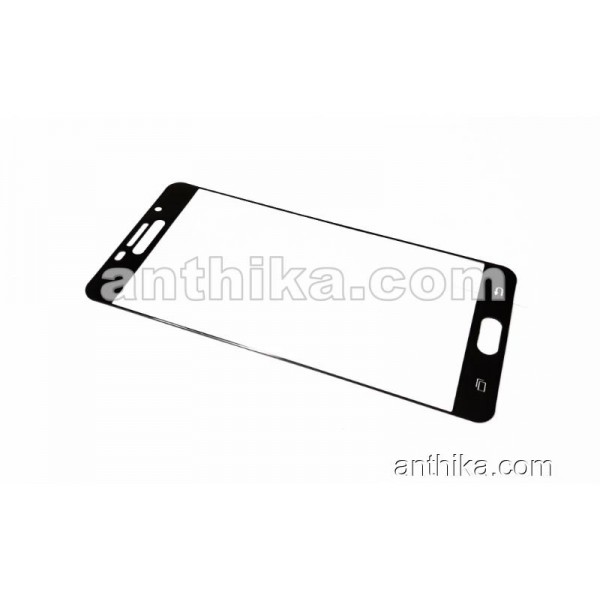 Samsung A7 2016 Ekran Koruyucu Kırılmaz Cam Blac...