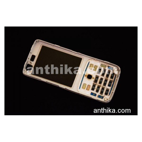 Nokia N73 Kapak Tuş Original Xpress on Cover Silver Used Vodafone