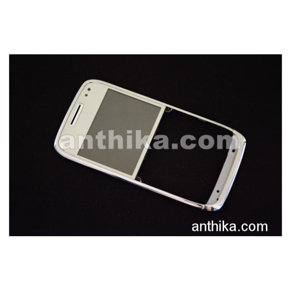 Nokia E72 Kapak Original Front Cover Silver New