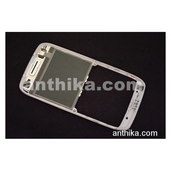 Nokia E72 Kapak Original Front Cover Silver New