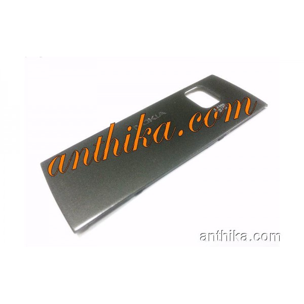 Nokia X6 Kapak Orjinal Battery Cover Black Used 02...
