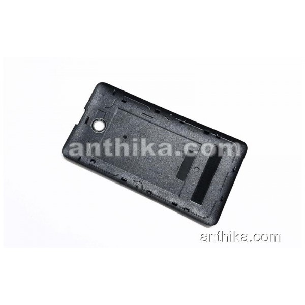 Nokia 210 Asha Kapak Original Battery Cover Black New