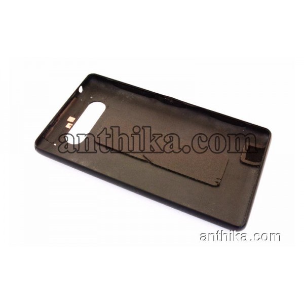 Nokia Lumia 820 Kapak NFC Anten Original Battery Cover Black 0259974