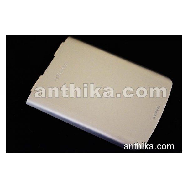 Nokia E6 E6-00 Kapak Original Battery Cover Silver...