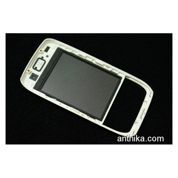 Nokia E66 Kapak Orjinal Front Cover Light Silver Used