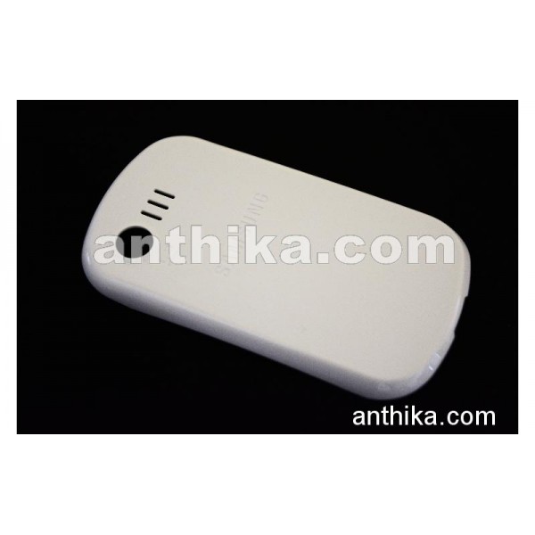 Samsung C3510 Kapak Original Battery Cover White N...