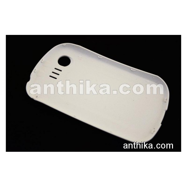 Samsung C3510 Kapak Original Battery Cover White New
