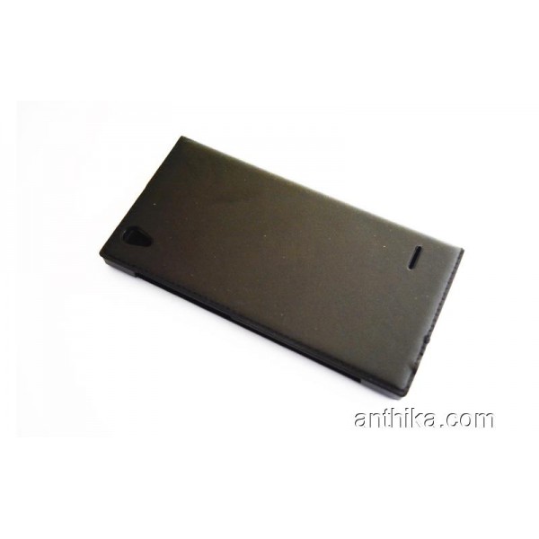 Turkcell T50 Kapak Kılıf Original Flip Cover Black New