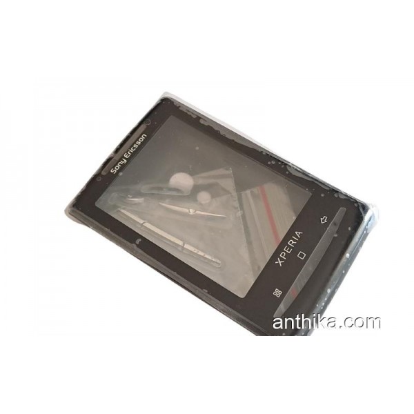 Sony Xperia X10 Mini Kapak Tuş Original Front-Battery Cover Black New