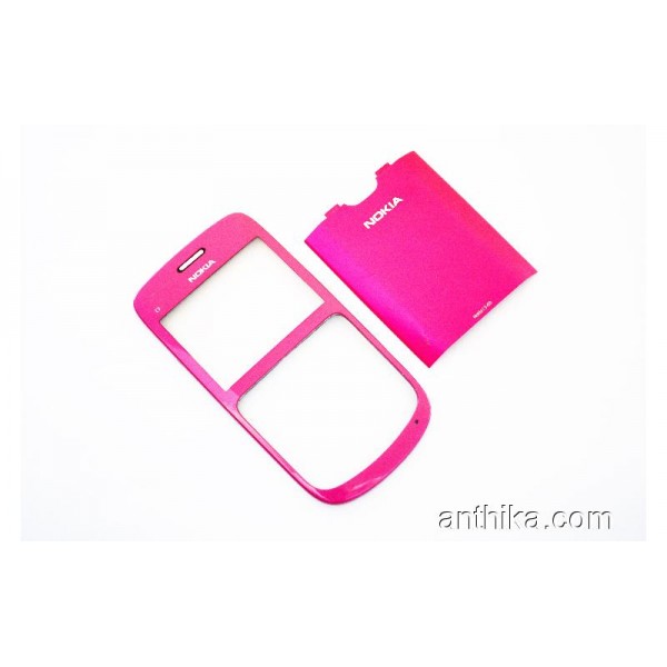 Nokia C3 C3-00 Kapak Takım Original Front and Bat...