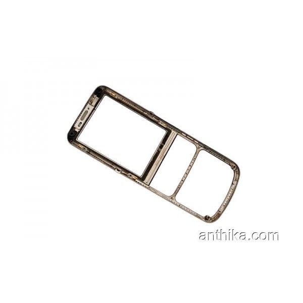 Nokia 6700 Kapak Mat Gri Original Front Cover Silver Matte Used